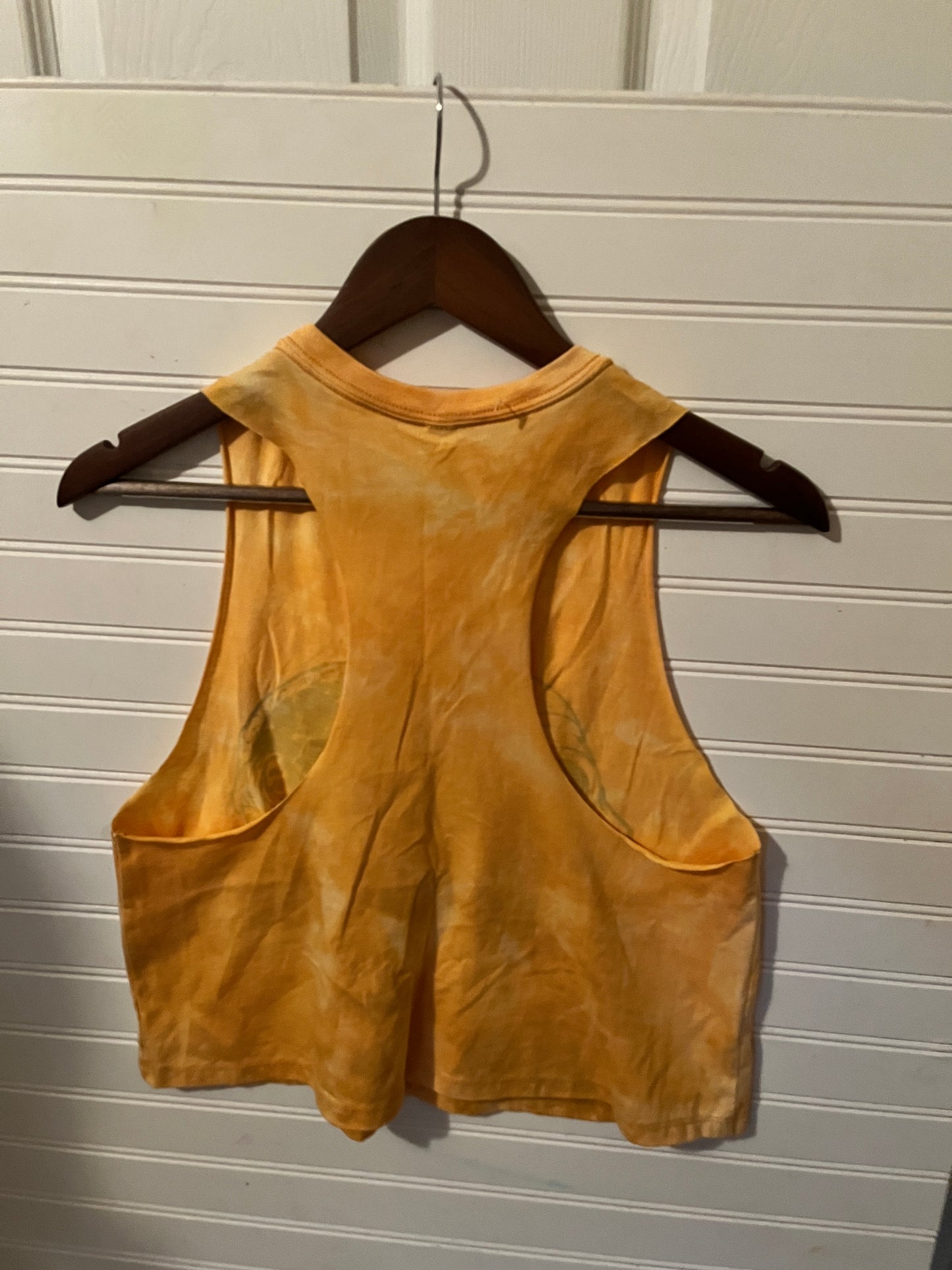 Cropped racerback tank