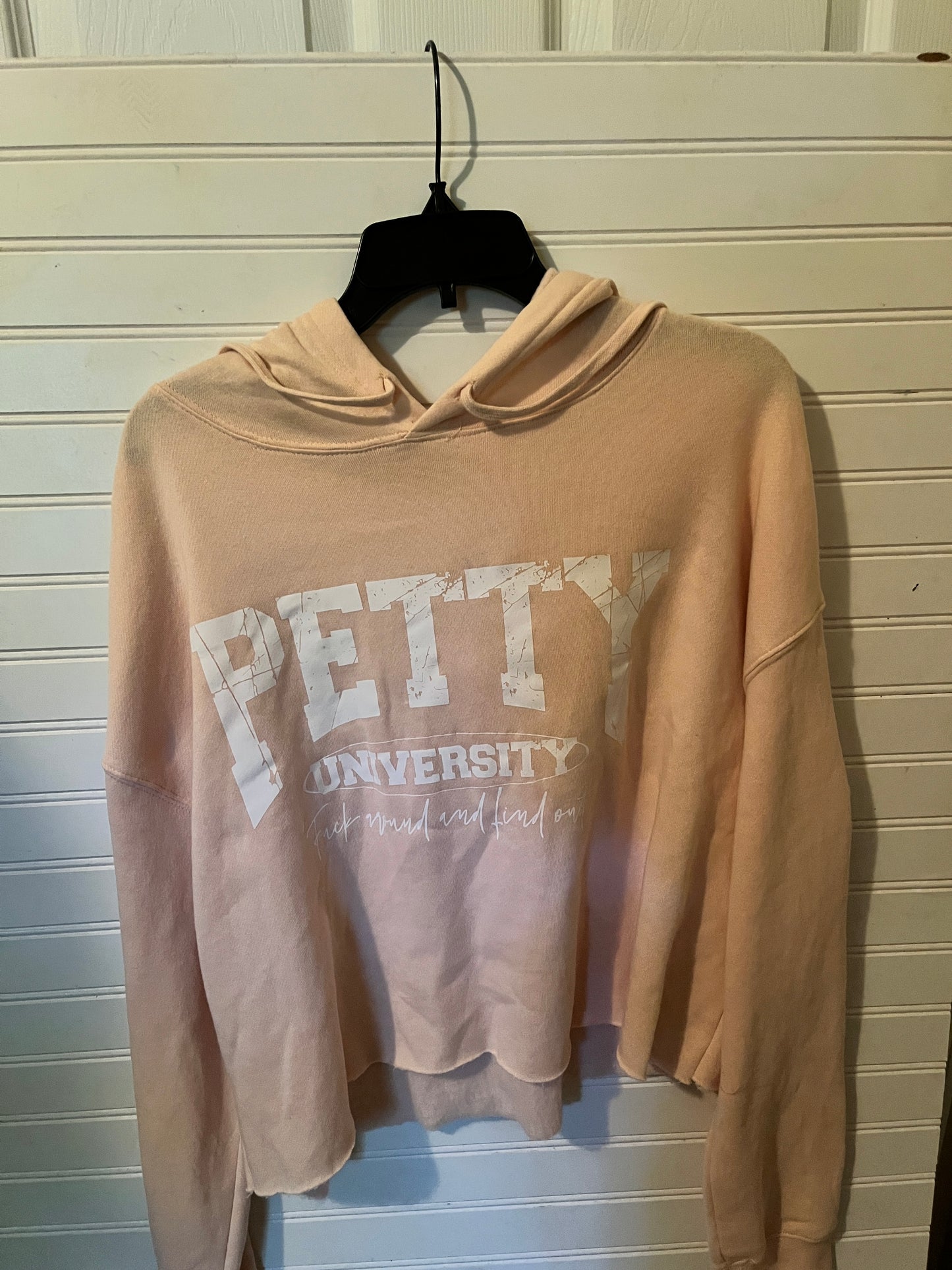 Large Cropped hoodie