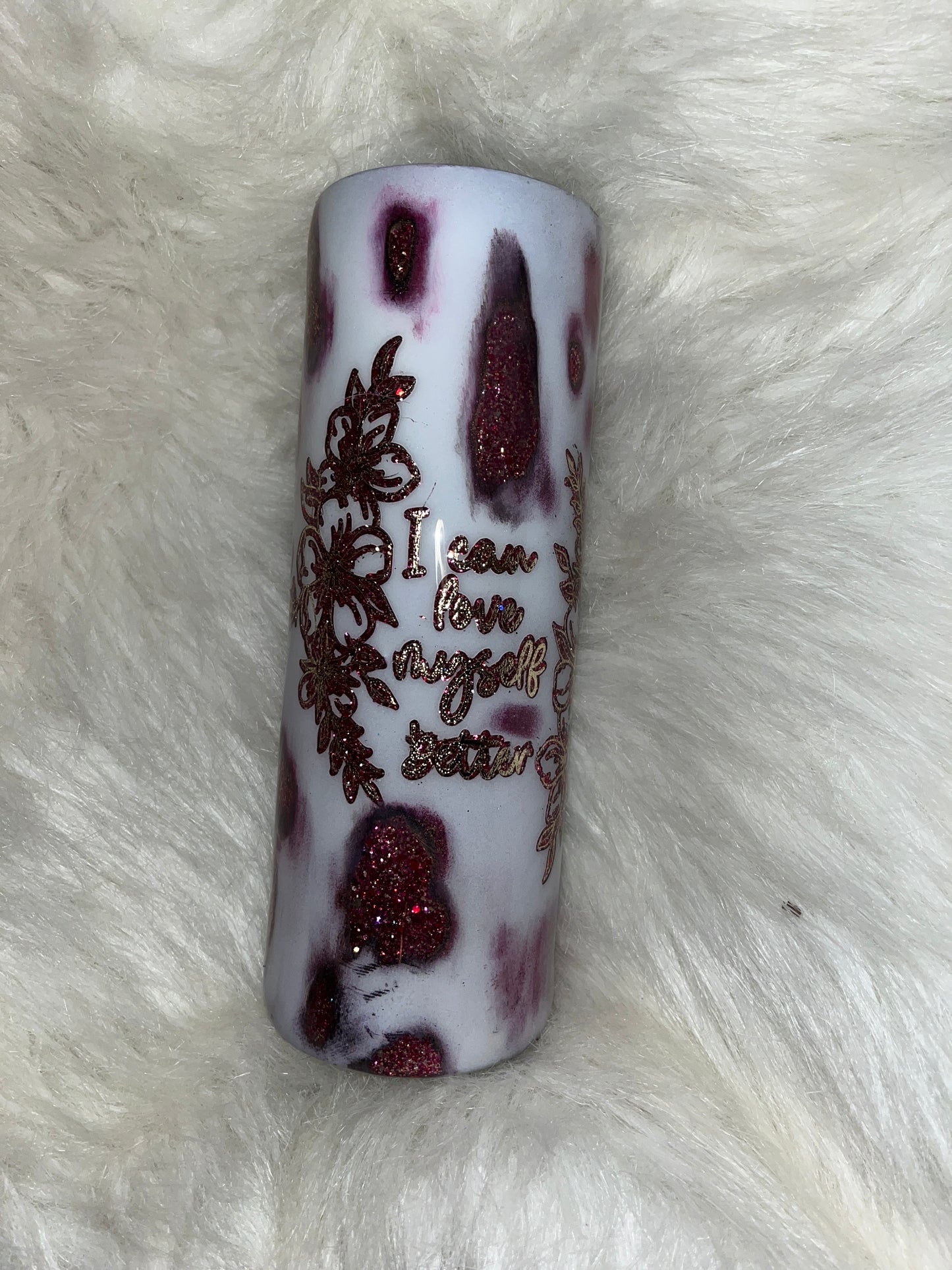 RTS Distressed peekaboo “I can love myself better”