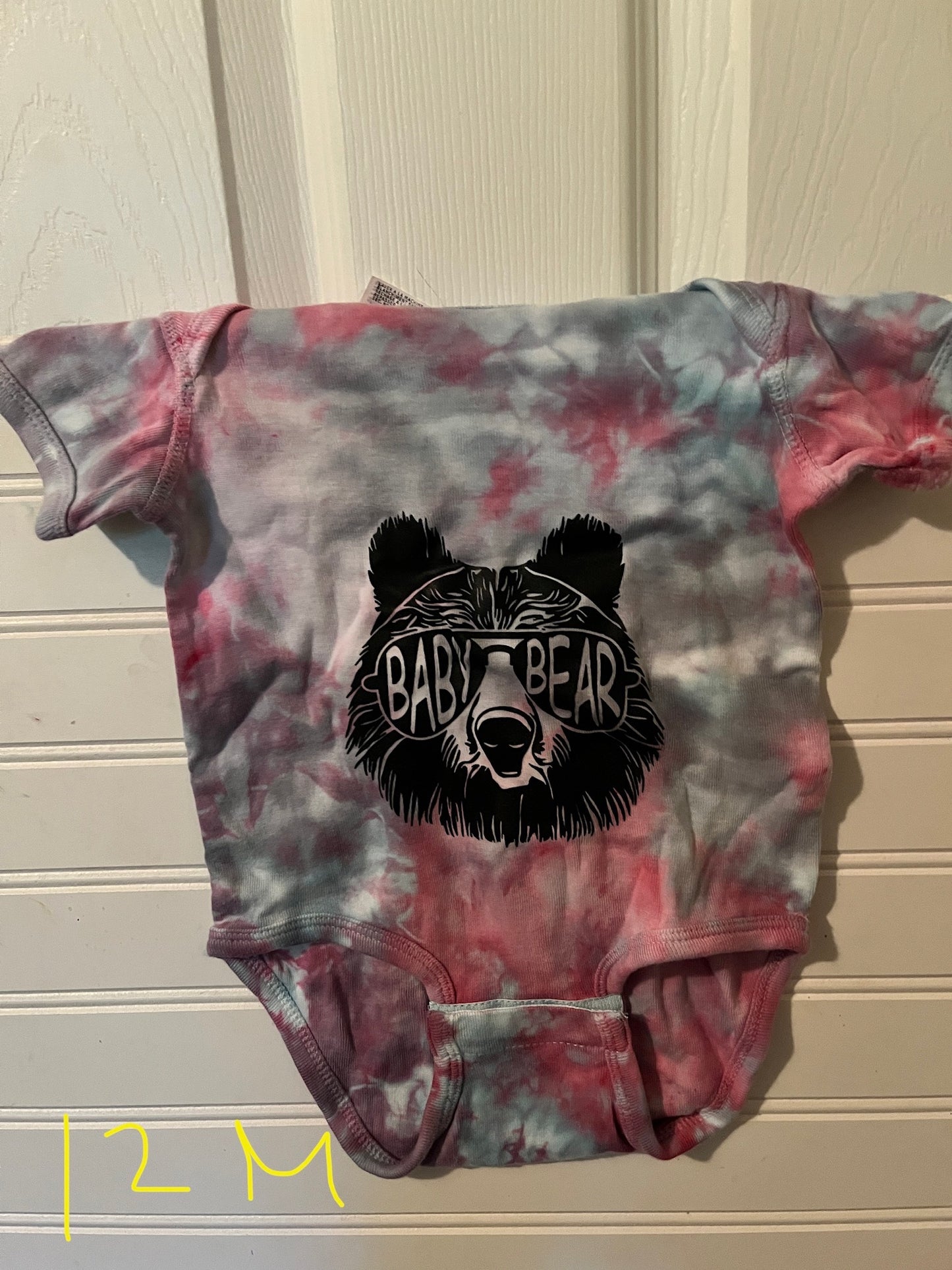 12 month onesie baby bear