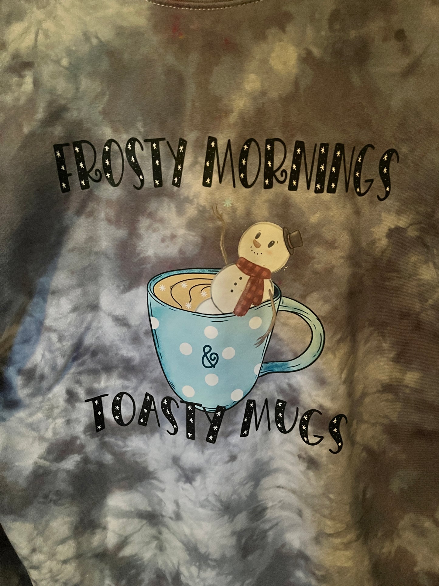 Large cozy winter crewneck