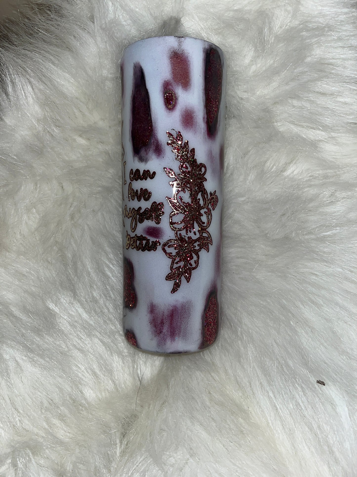 RTS Distressed peekaboo “I can love myself better”